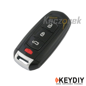 Keydiy 675 - ZB45-4 (Black) - klucz surowy - pilot